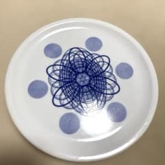 送料込み！味来食器（ミライハーモニー）レンジプレート 足立育朗 波動