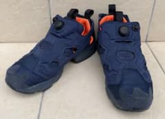 Reebok INSTAPUMP FURY OG ネイビー オレンジのサムネイル
