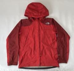 ノースフェイス　goretex 赤ナイロンジャケットのサムネイル