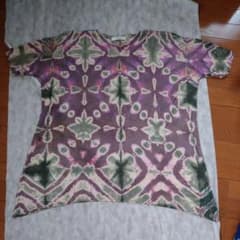 エスニック　ドロップショルダー　Tシャツ　〜おまけ付き　ストール〜のサムネイル