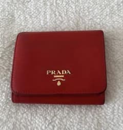 PRADA サフィアーノ 三つ折り財布 ピンクのサムネイル
