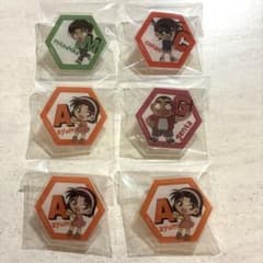 名探偵コナン アクリルバッジ 6点セットのサムネイル
