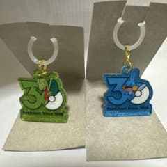 ポケモン 30周年 アクリルキーホルダー キモリ ミズゴロウ 2種のサムネイル