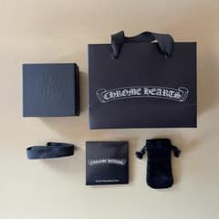 クロムハーツ 付属品5点セット ボックス ポリッシュ リボン 革袋 紙袋