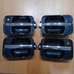 エブリィワゴンDA64W用 純正ドアハンドル 4個セット ブラック メッキ エブリィワゴンDA64W用 純正ドアハンドル 4個セット ブラック メッキ