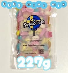 【詰め合わせ】BUBS MINI MIX 227g スウェディッシュキャンディのサムネイル