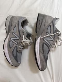 New Balance 990v4 グレー スニーカーのサムネイル