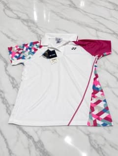 YONEX テニスウェア ポロシャツ ホワイトのサムネイル