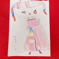 5歳の子供の絵　イラスト　アート　キッズアートのサムネイル