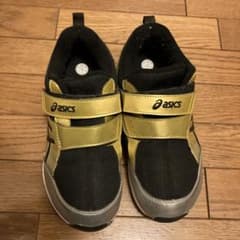 asics スニーカー 21.5 cm ブラック/ゴールドのサムネイル