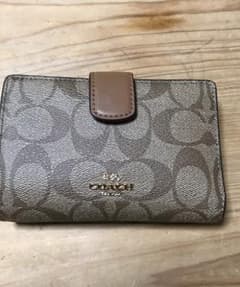 COACH スモールウォレット ミニ・シグネチャー 折り財布のサムネイル