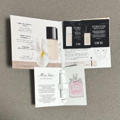 DIOR 香水、ファンデーション　サンプル3点セットのサムネイル