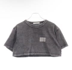 alexanderwang ダークグレー クロップドTシャツ - メルカリ