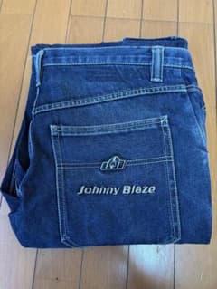 Johnny Blaze カーゴパンツ ダークブルーのサムネイル
