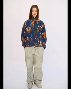 ZARA ウール混フリースジャケットAND WANDER andwanderのサムネイル