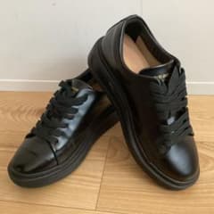 7cmアップ　韓国P-31 OVERSOLE スニーカー ブラックのサムネイル