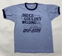 【希少】80's スクリーンスターズ リンガー トリム プリントTシャツのサムネイル