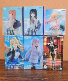 美少女プライズフィギュア/まとめ売り/喜多川海夢/十六夜ありさ/など6
