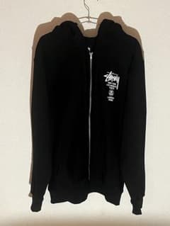 Stussy パーカー Lサイズ 黒のサムネイル