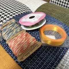 ラッピングリボン 麻ひも ハンドメイド素材のサムネイル