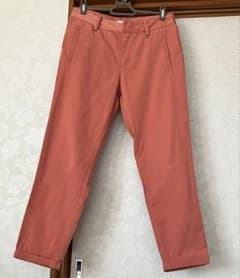 URBAN RESEARCH テーパードクロップドパンツ テラコッタ サイズ38のサムネイル