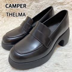 CAMPER カンペール THELMA テルマ ローファー 厚底 ブラック 38 - メルカリ