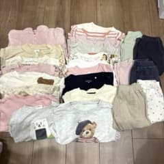女の子 80cm 秋 冬 まとめ売り 24点のサムネイル