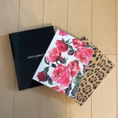 ドルチェアンドガッバーナ DOLCE&GABBANA メモ帳 ノート 花柄 豹柄のサムネイル