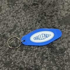 ふくおか 本店限定 ネイバーフッド × チャレンジャー キーホルダー 青 送料込 CHALLENGER チャレンジャー 長瀬智也 ハーレー ショベル パン