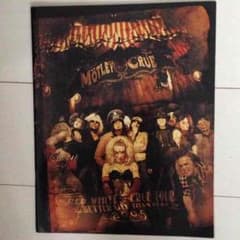 激レア！Motley Crue ツアーパンフレットのサムネイル