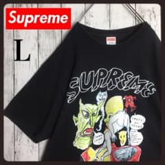 【即完売】シュプリーム　ビッグロゴ Tシャツ 奇抜 ダニエルジョンストン 希少のサムネイル