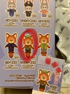 TOPTOY ズートピア ヤングニック　ぬいぐるみマスコットのサムネイル