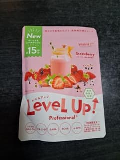 レベルアップ　いちごミルク味のサムネイル