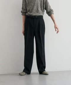 AURALEE wool gabardine 2tuck slacks 25aw - メルカリ