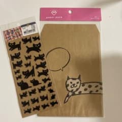 ♡ねこ♡シールand封筒セットのサムネイル