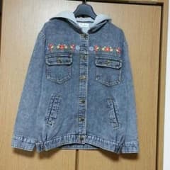 パラビオン  デニムJK(ブラック)のサムネイル