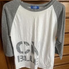 CNBLUE ラグラン 七分袖 Tシャツ ホワイト グレーのサムネイル