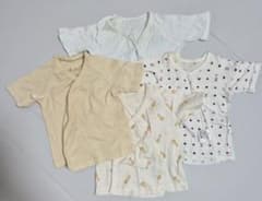 ベビー用短肌着 4枚セットのサムネイル