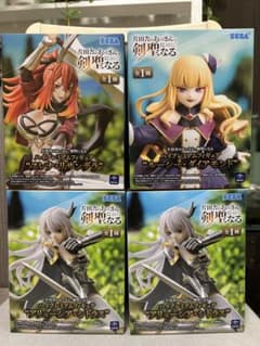 片田舎のおっさん剣聖になる　フィギュア 4体セット　ハイプレミアムフィギュア