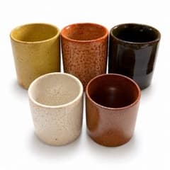 湯飲み 5個セット 陶器 和食器【未使用】のサムネイル