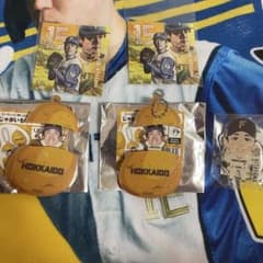 北海道日本ハムファイターズ 北山亘基選手　グッズまとめ売り5点のサムネイル