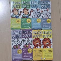 BRAIN QUEST 知育カード 8冊セットのサムネイル