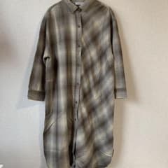 JEANASIS チェックロングシャツのサムネイル