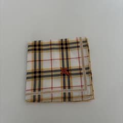 バーバリー ハンカチ　50×50