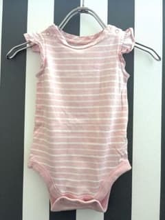 baby GAP ボーダー ロンパース 3-6ヶ月のサムネイル