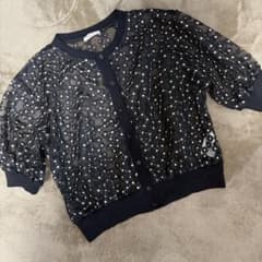 レース　刺繍ブラウスのサムネイル