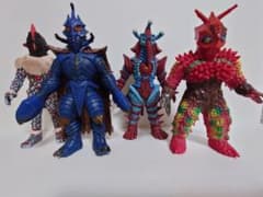 ウルトラマンソフビ テンペラー星人2006 スーパーヒッポリト星人 巨大
