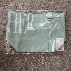 Her lip to Daily Logo Tote ミント ハリプ 名古屋限定 - メルカリ