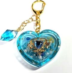 19 シャカシャカ シェイカー レジンキーホルダー チャーム ハート