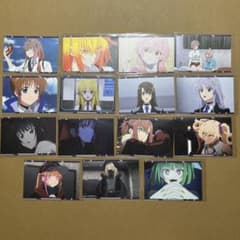 魔法少女リリカルなのは 場面写イラストカード 全種（15枚）セットのサムネイル